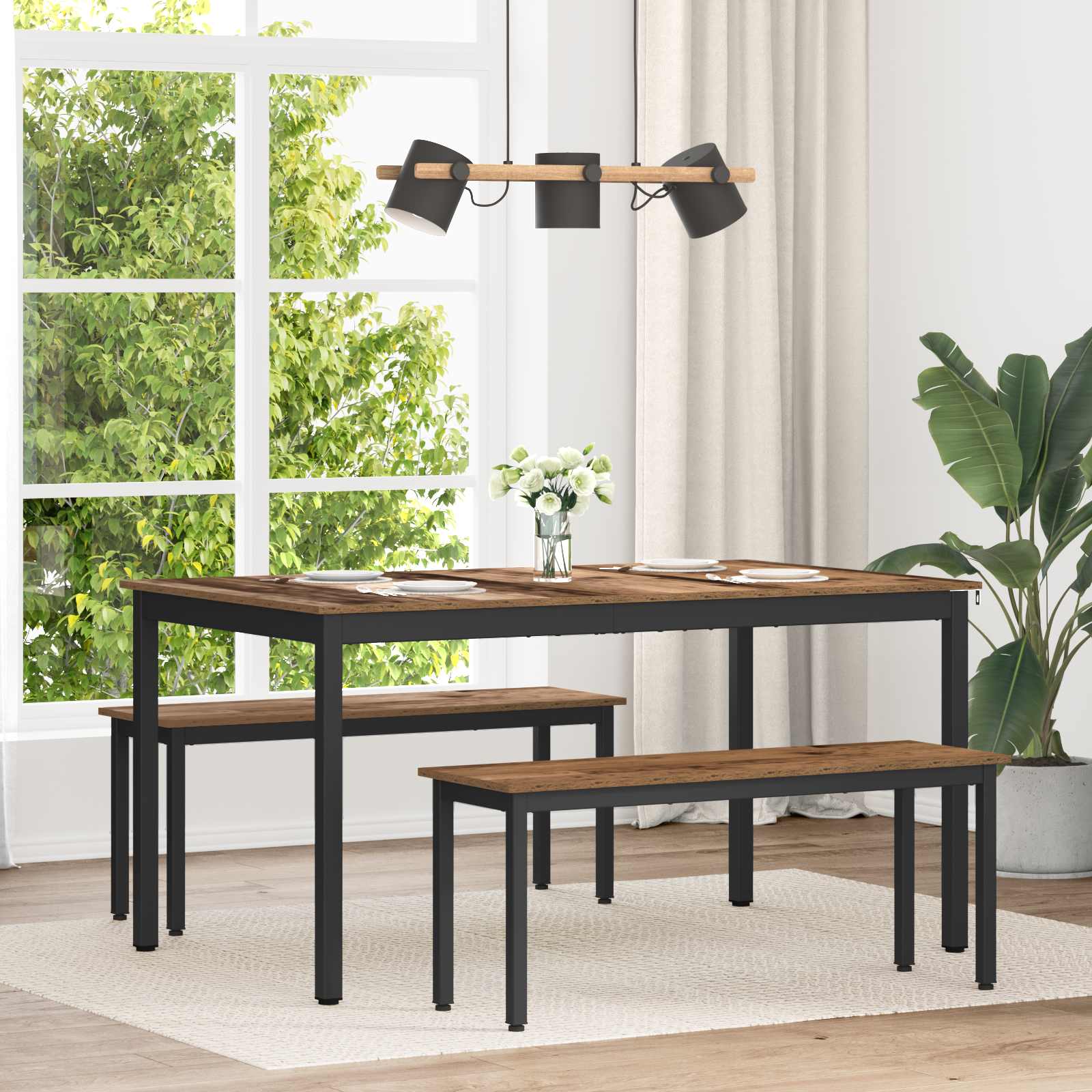 Tavoli da pranzo METALLO 892654