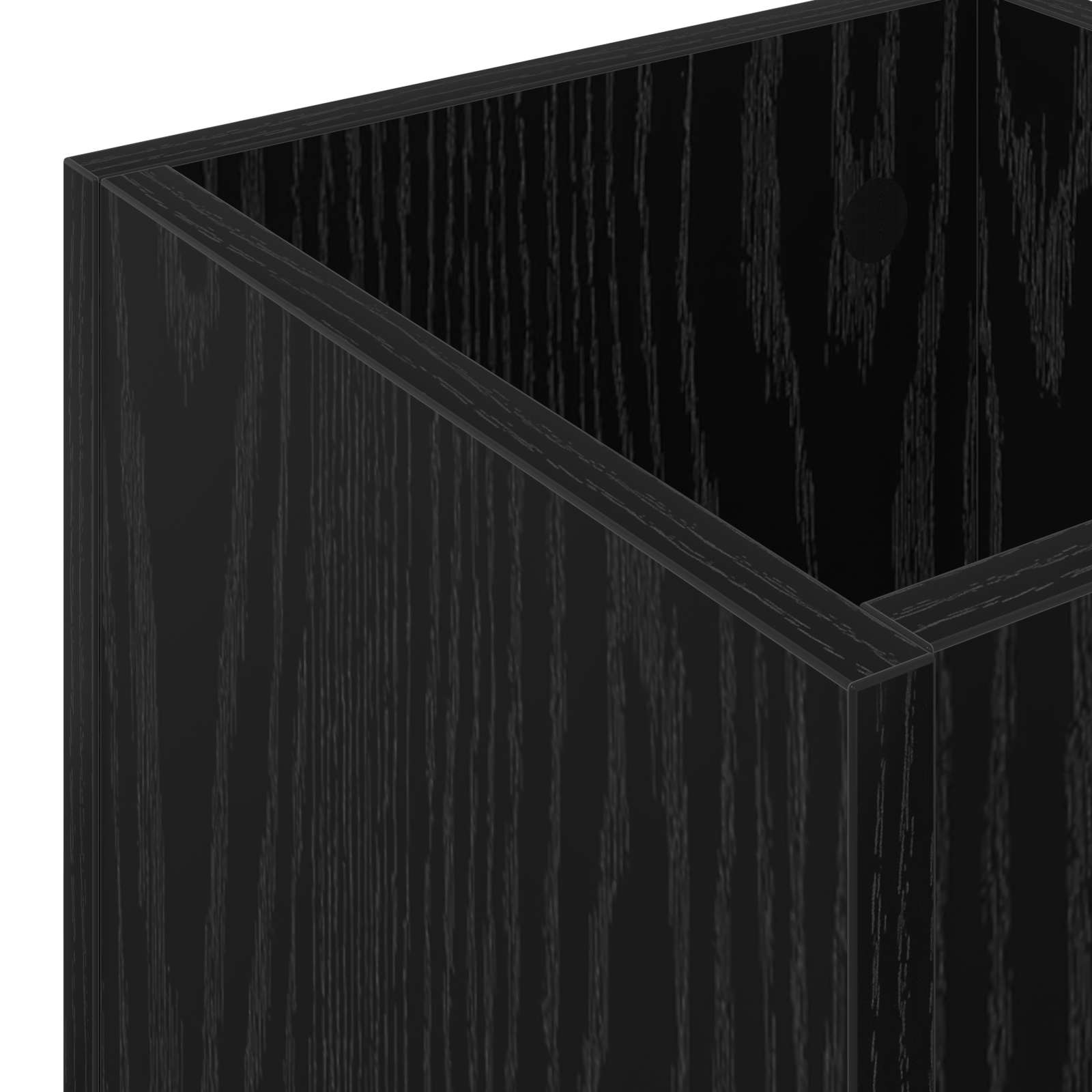 Supporto per Ombrellone Rovere Nero 25 x 24,5 x 64 cm 899416
