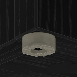 Supporto per Ombrellone Rovere Nero 25 x 24,5 x 64 cm 899416