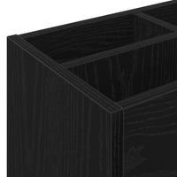 Supporto per Ombrellone Rovere Nero 65 x 24 x 50 cm 899424