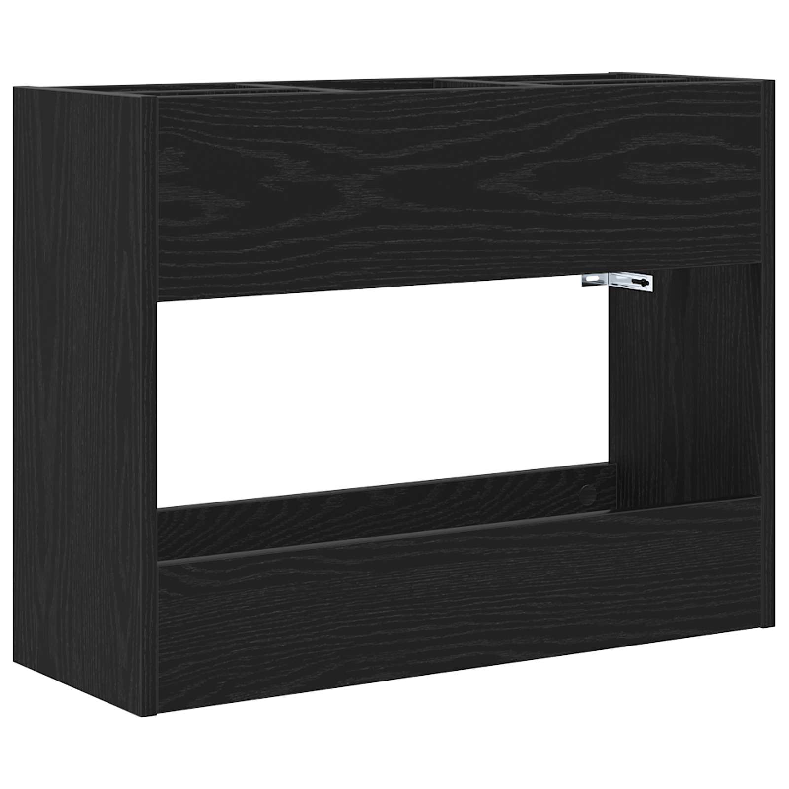 Supporto per Ombrellone Rovere Nero 65 x 24 x 50 cm 899424