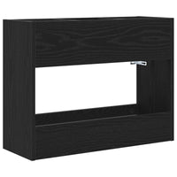 Supporto per Ombrellone Rovere Nero 65 x 24 x 50 cm 899424