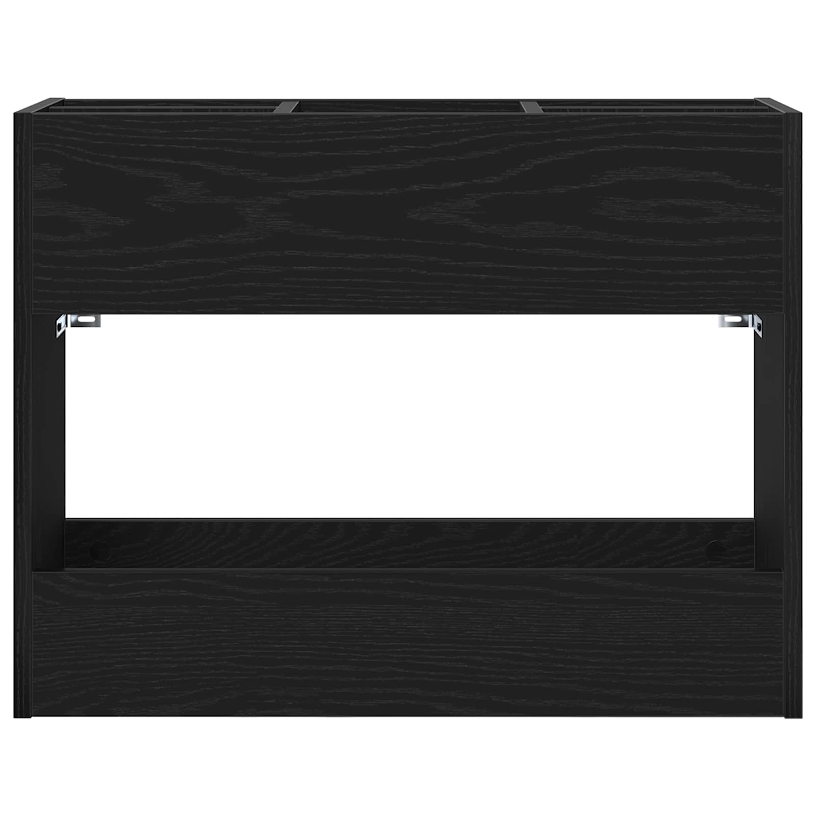 Supporto per Ombrellone Rovere Nero 65 x 24 x 50 cm 899424