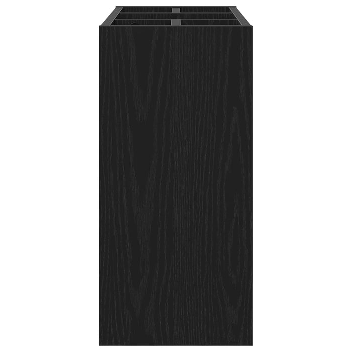 Supporto per Ombrellone Rovere Nero 65 x 24 x 50 cm 899424