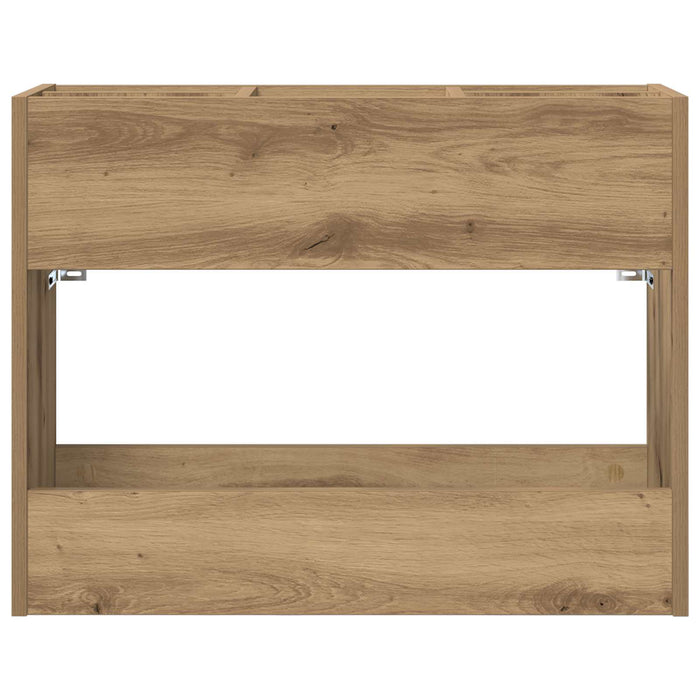 Supporto per Ombrellone Rovere artigianale 65 x 24 x 50 cm 899430