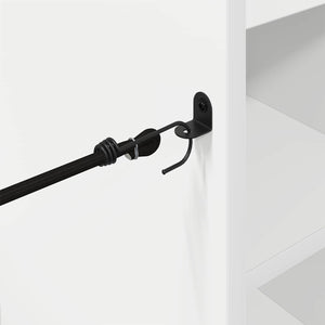 Armadio per Golf con ruota Tinta unita Bianco 65 x 45 x 98 cm 899447