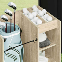 Armadio per Golf con ruota Rovere Sonoma 65 x 45 x 98 cm 899449
