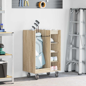 Armadio per Golf con ruota Rovere Sonoma 65 x 45 x 98 cm 899449