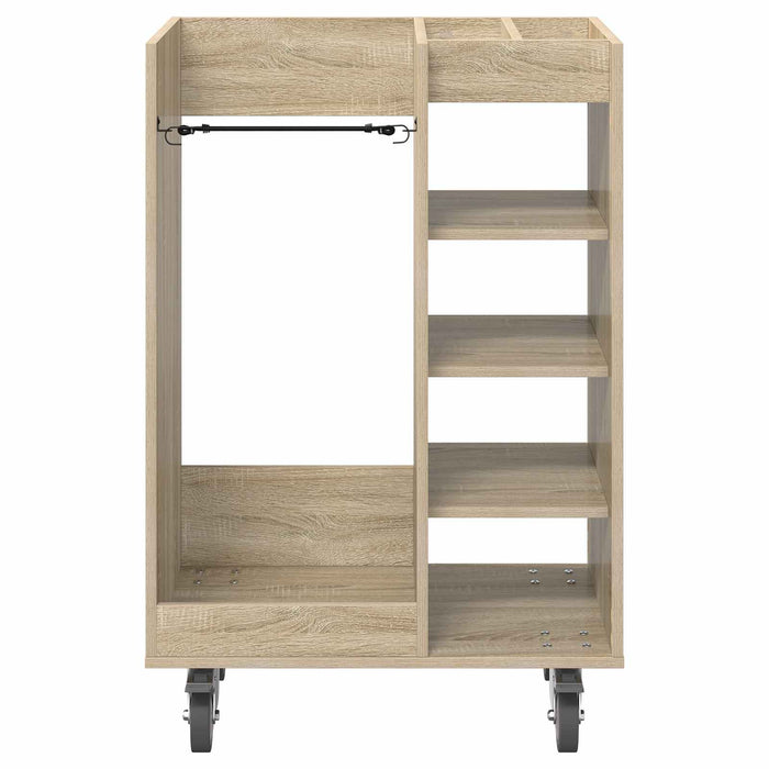 Armadio per Golf con ruota Rovere Sonoma 65 x 45 x 98 cm 899449