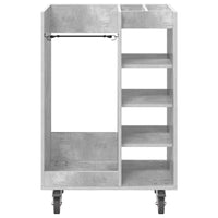 Armadio per Golf con ruota Grigio cemento 65 x 45 x 98 cm 899450