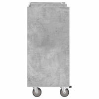 Armadio per Golf con ruota Grigio cemento 65 x 45 x 98 cm 899450