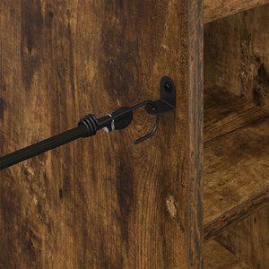 Armadio per Golf con ruota Rovere fumé 65 x 45 x 98 cm 899451