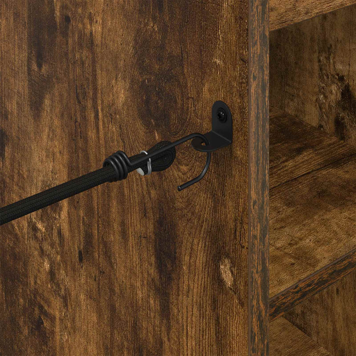 Armadio per Golf con ruota Rovere fumé 65 x 45 x 98 cm 899451