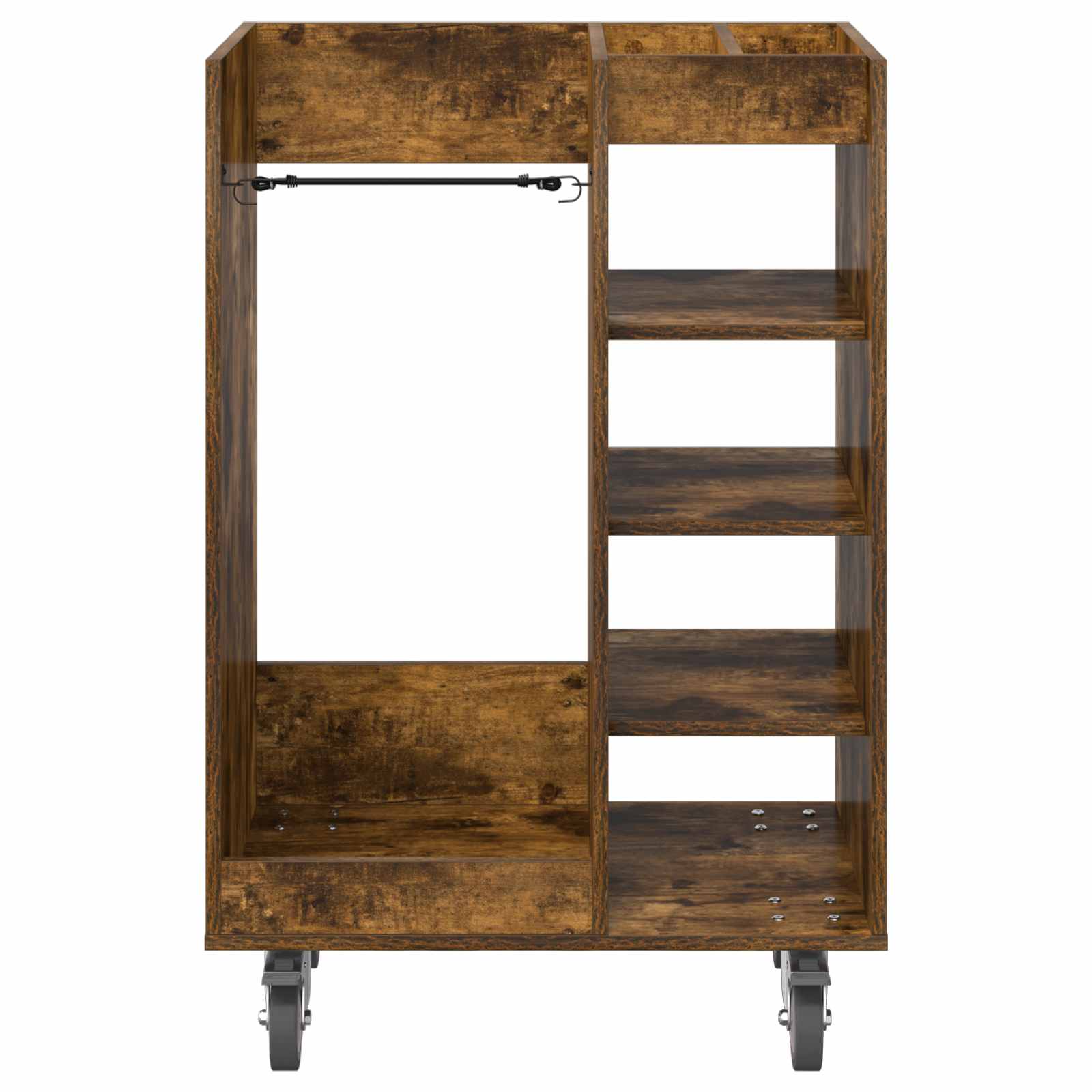 Armadio per Golf con ruota Rovere fumé 65 x 45 x 98 cm 899451