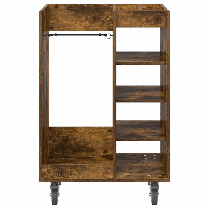 Armadio per Golf con ruota Rovere fumé 65 x 45 x 98 cm 899451