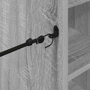 Armadio per Golf con ruota Grigio Sonoma 65 x 45 x 98 cm 899452