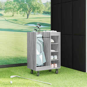Armadio per Golf con ruota Grigio Sonoma 65 x 45 x 98 cm 899452