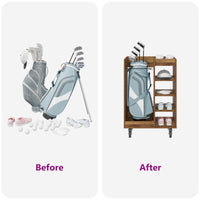 Armadio per Golf con ruota Legno vecchio 65 x 45 x 98 cm 899453