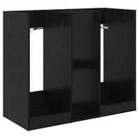 Armadio per Golf Tinta unita Rovere Nero 65 x 45 x 98 cm 899456