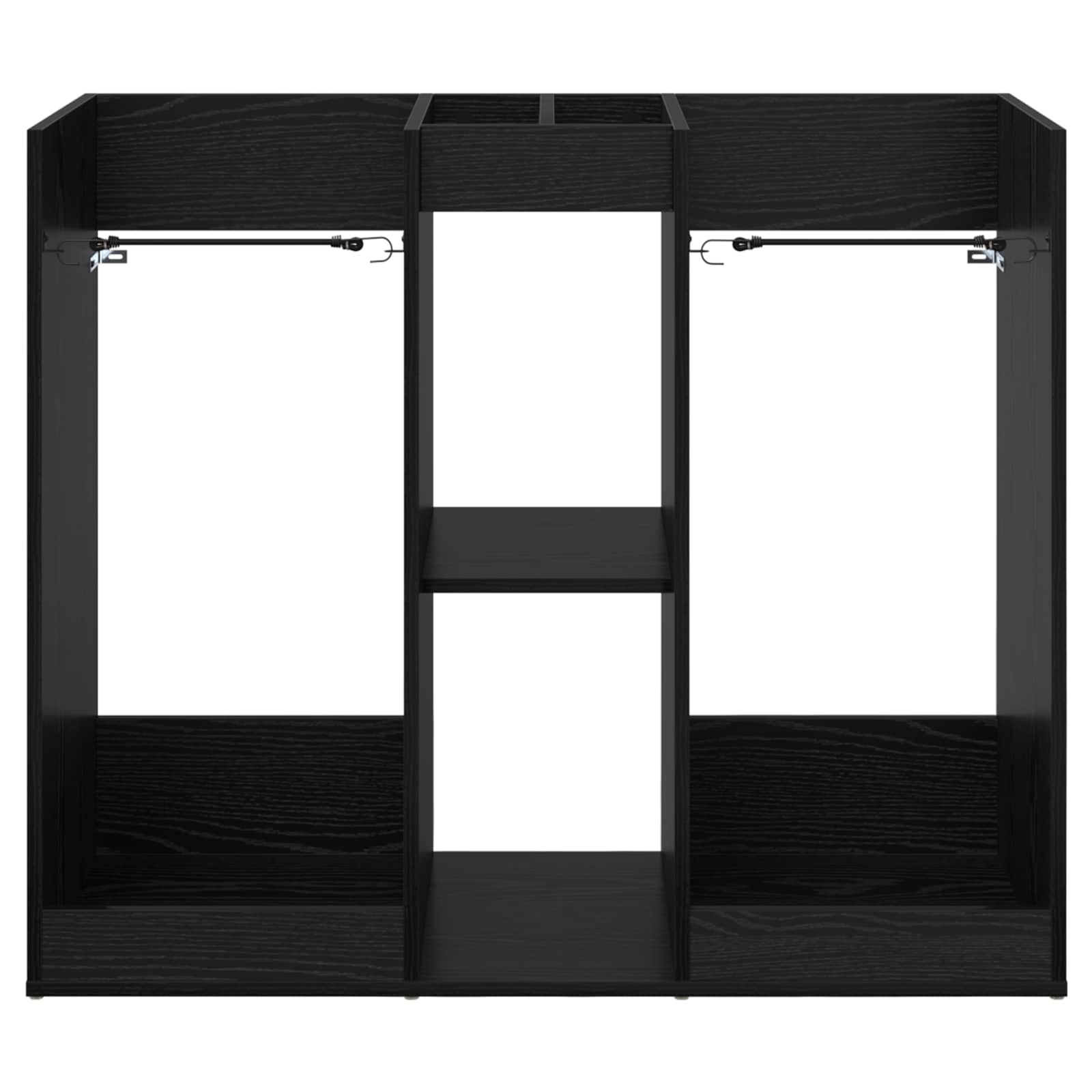 Armadio per Golf Tinta unita Rovere Nero 65 x 45 x 98 cm 899456