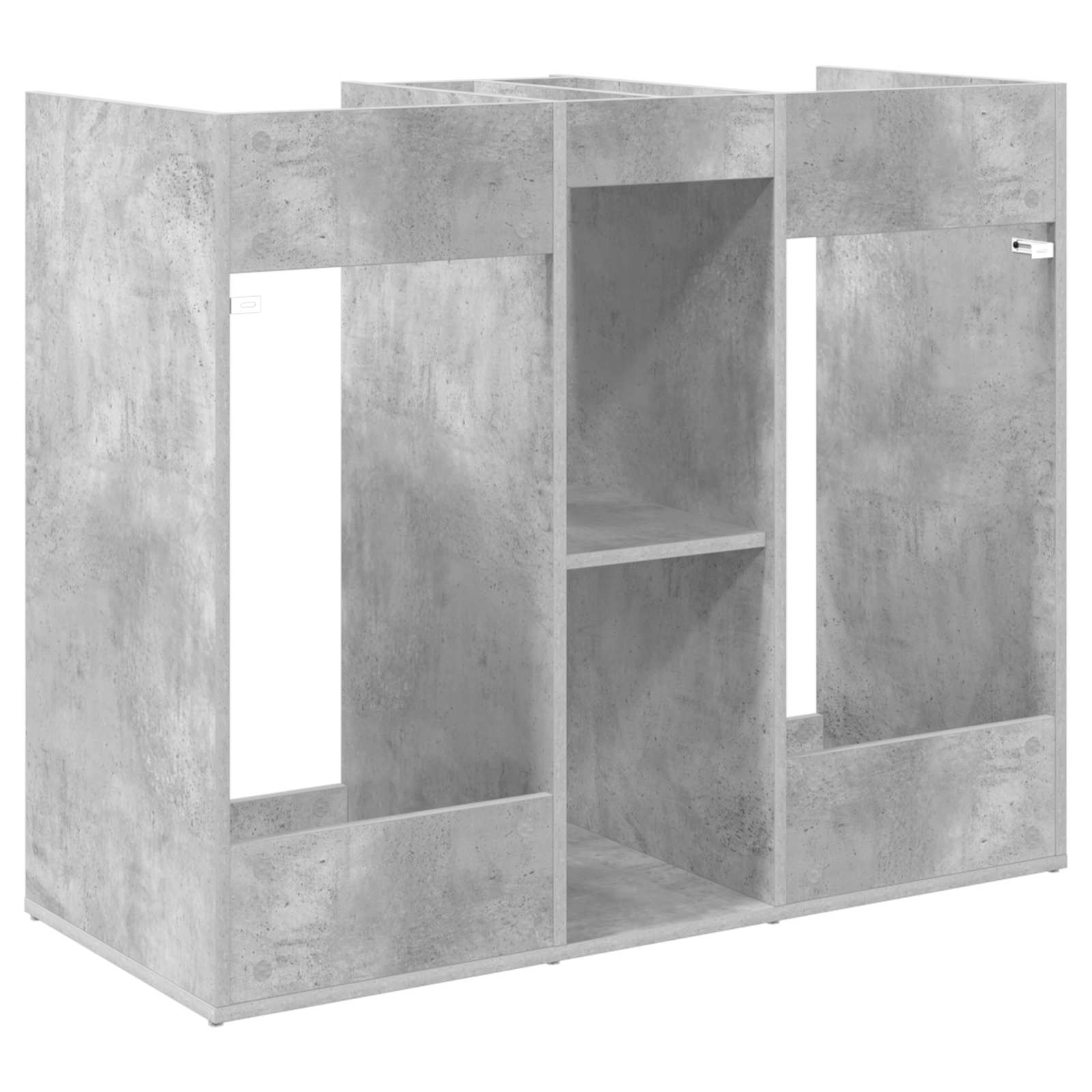 Armadio per Golf Tinta unita Grigio cemento 65 x 45 x 98 cm 899458