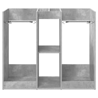 Armadio per Golf Tinta unita Grigio cemento 65 x 45 x 98 cm 899458