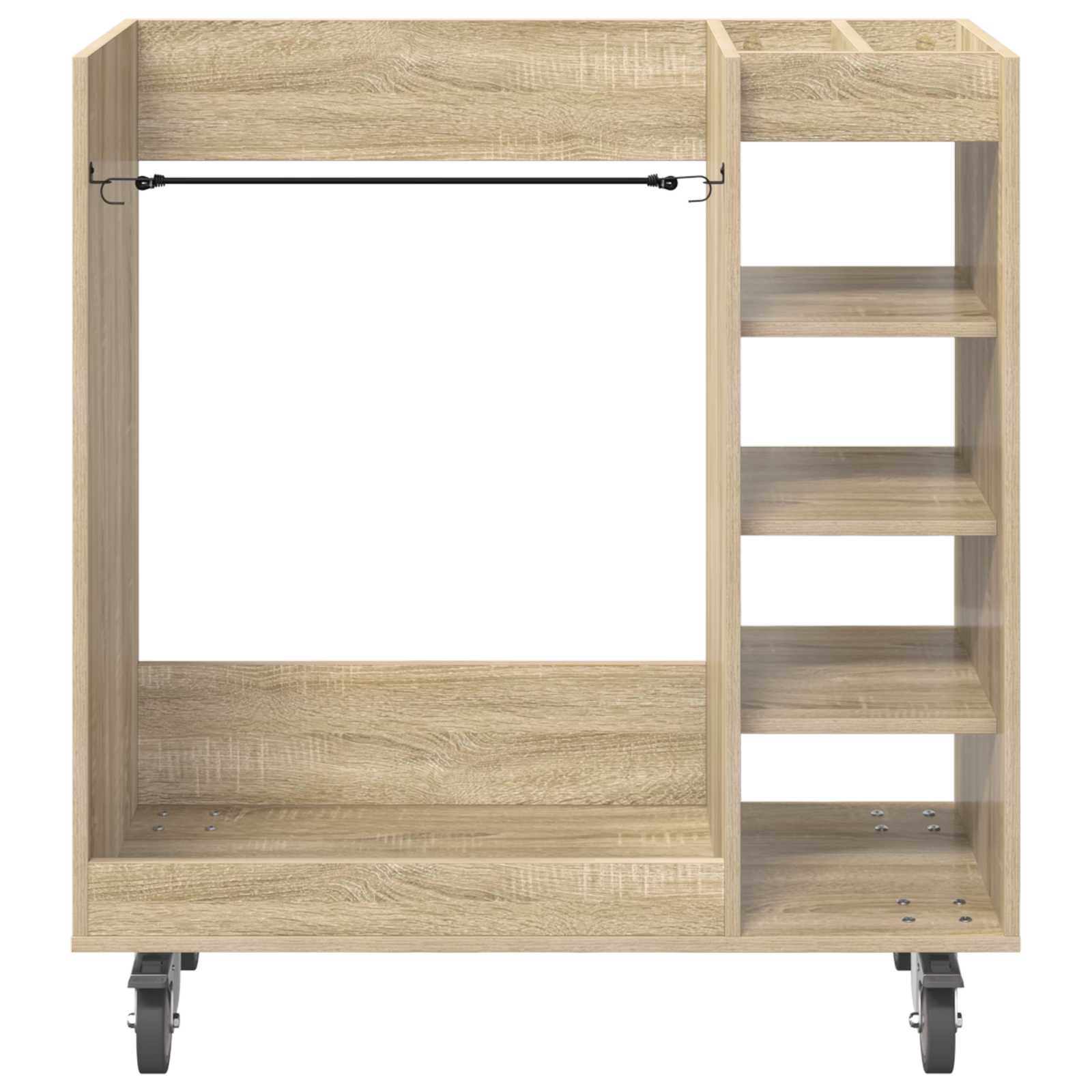 Armadio per Golf con ruota Rovere Sonoma 65 x 45 x 98 cm 899465