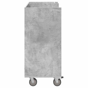 Armadio per Golf con ruota Grigio cemento 90 x 45 x 98 cm 899466