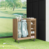 Armadio per Golf con ruota Rovere artigianale 65 x 45 x 98 cm 899470