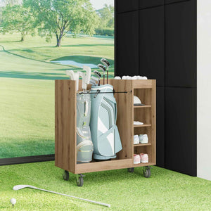 Armadio per Golf con ruota Rovere artigianale 65 x 45 x 98 cm 899470