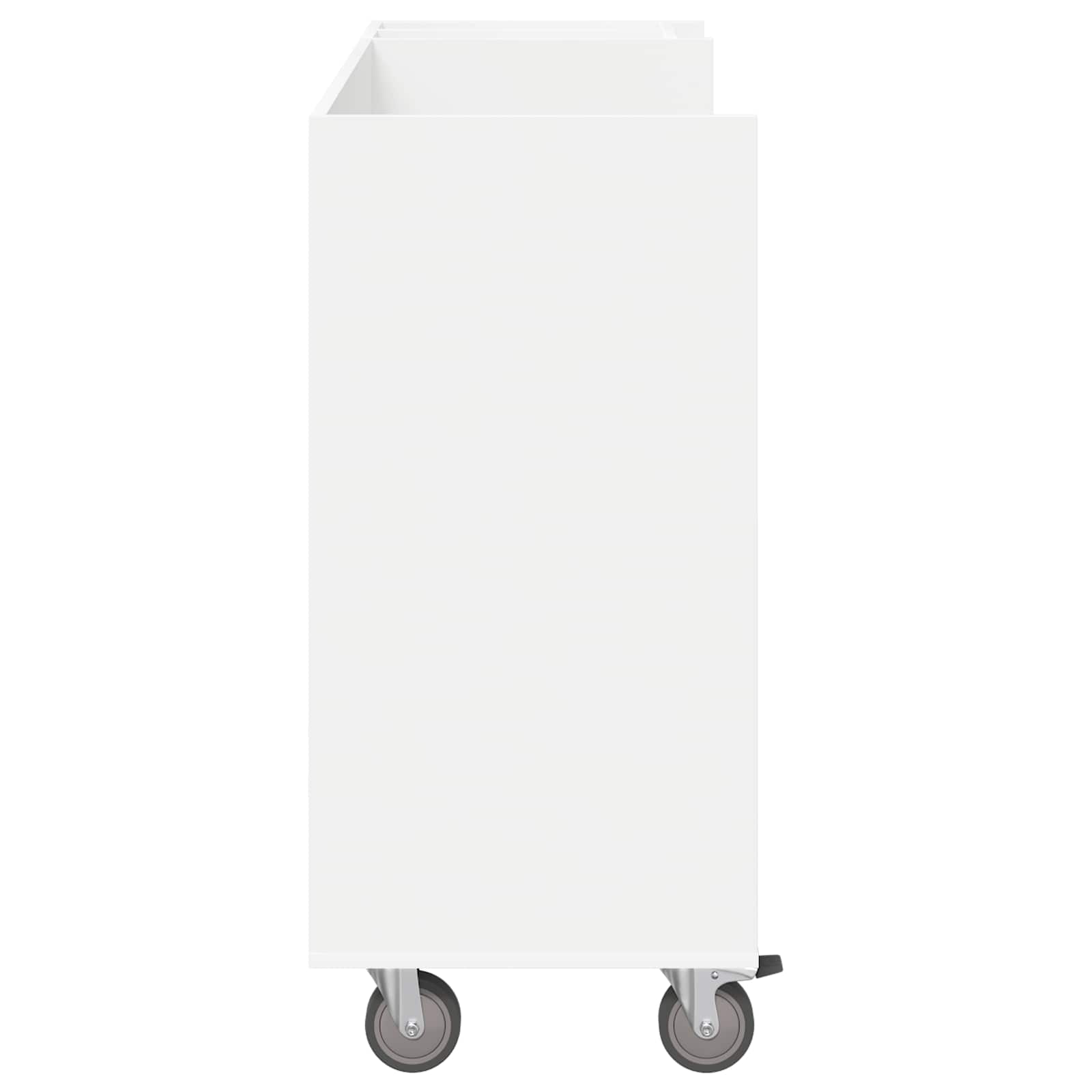 Armadio per Golf con ruota Tinta unita Bianco 120 x 45 x 98 cm 899471