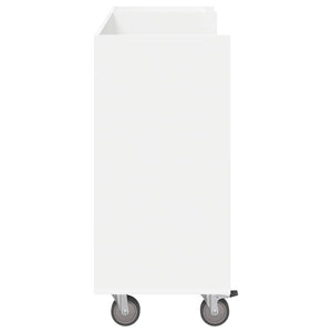 Armadio per Golf con ruota Tinta unita Bianco 120 x 45 x 98 cm 899471