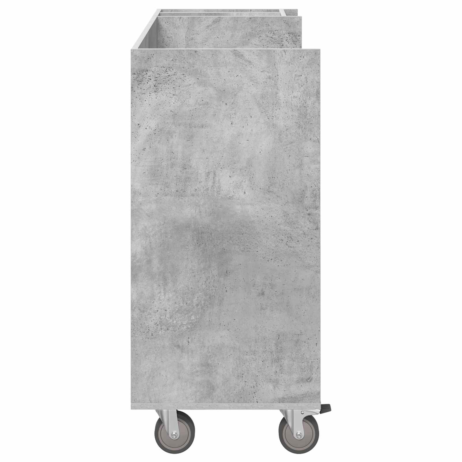 Armadio per Golf con ruota Grigio cemento 65 x 45 x 98 cm 899474