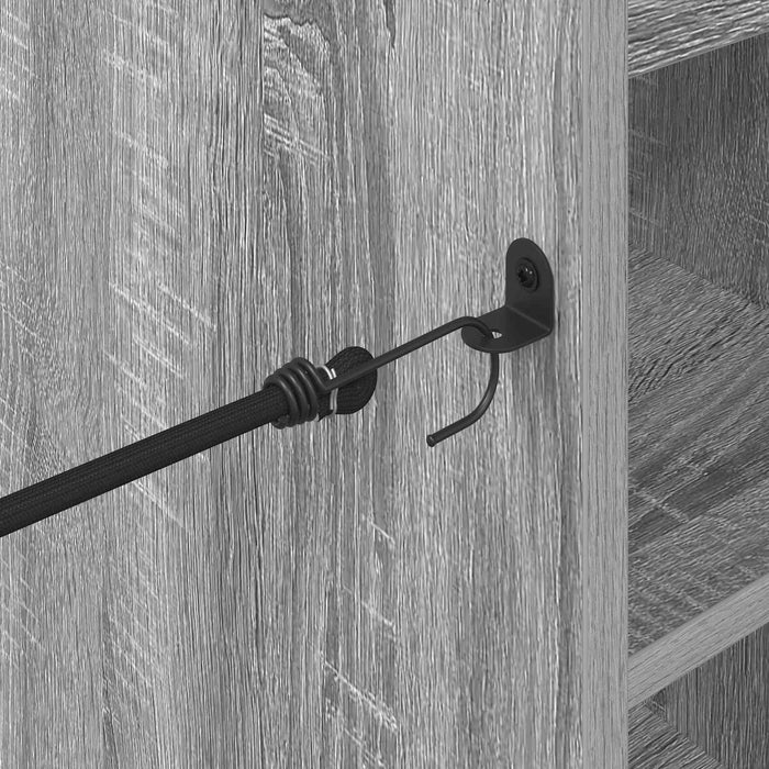 Armadio per Golf con ruota Grigio Sonoma 65 x 45 x 98 cm 899476