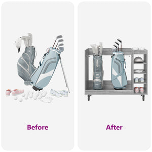 Armadio per Golf con ruota Grigio Sonoma 65 x 45 x 98 cm 899476