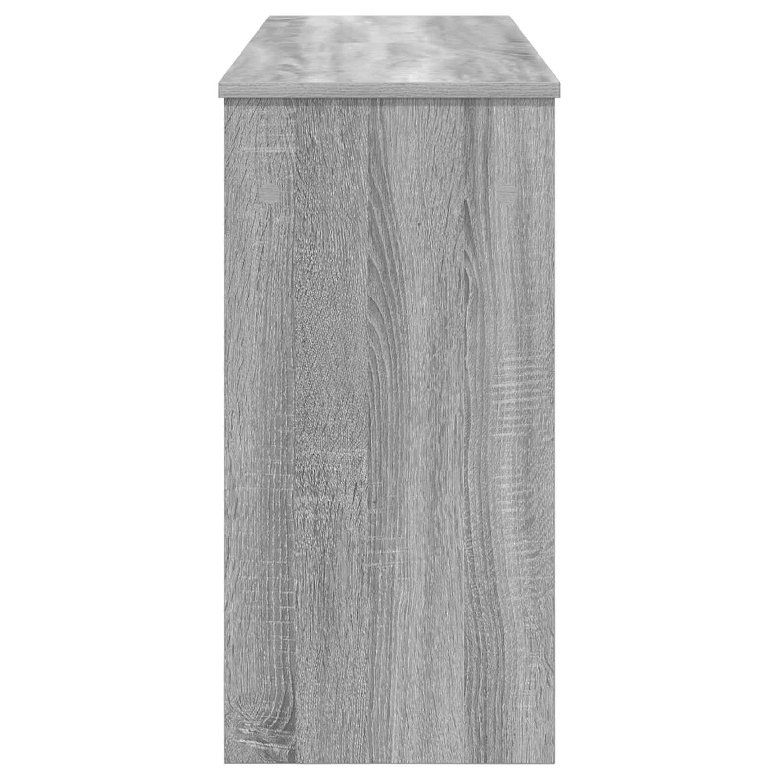 Supporto per Tastiera Grigio Sonoma 120 x 32 x 64 cm 899492
