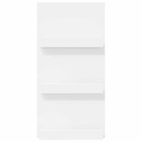 Scaffale per riviste Bianco 51 x 11 x 102 cm Legno multistrato 899503