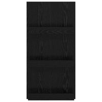 Scaffale per riviste Rovere Nero 51 x 11 x 102 cm 899504