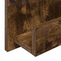 Scaffale per riviste Rovere fumé 51 x 11 x 102 cm 899507