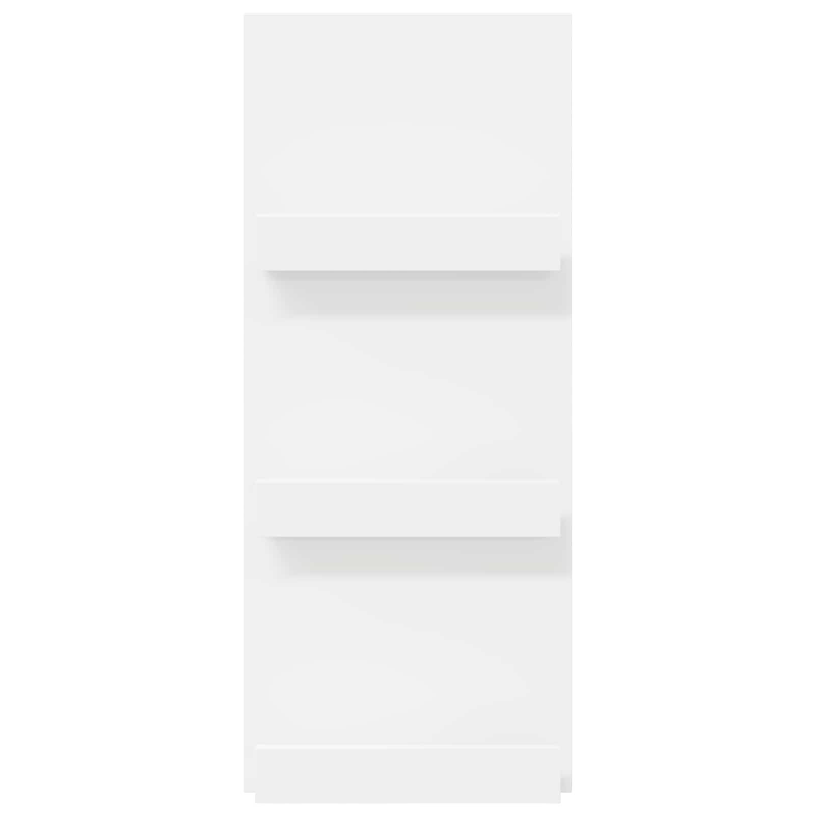 Scaffale per riviste Bianco 51 x 11 x 102 cm Legno multistrato 899511