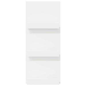 Scaffale per riviste Bianco 51 x 11 x 102 cm Legno multistrato 899511