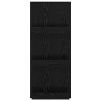 Scaffale per riviste Rovere Nero 51 x 11 x 102 cm 899512