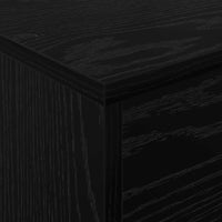 Scaffale per riviste Rovere Nero 70 x 41 x 156 cm 899520