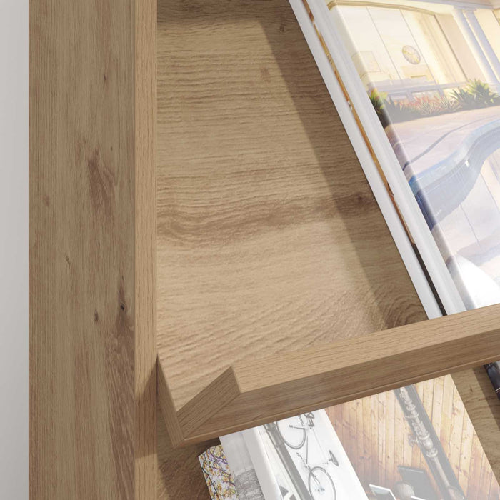 Scaffale per riviste Rovere artigianale 70 x 41 x 156 cm 899526