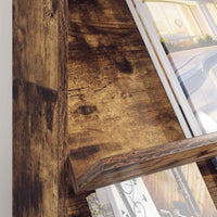 Scaffale per riviste Rovere fumé 70 x 41 x 126 cm 899531