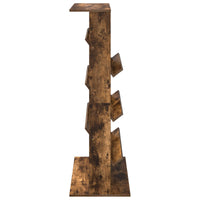 Scaffale per riviste Rovere fumé 70 x 41 x 126 cm 899531