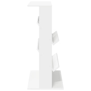 Scaffale per riviste Bianco 70 x 41 x 96 cm Legno multistrato 899535