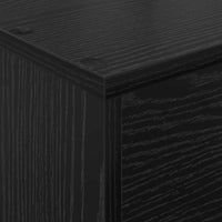 Scaffale per riviste Rovere Nero 70 x 41 x 96 cm 899536