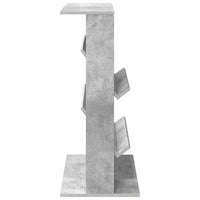 Scaffale per riviste Grigio cemento 70 x 41 x 96 cm 899538