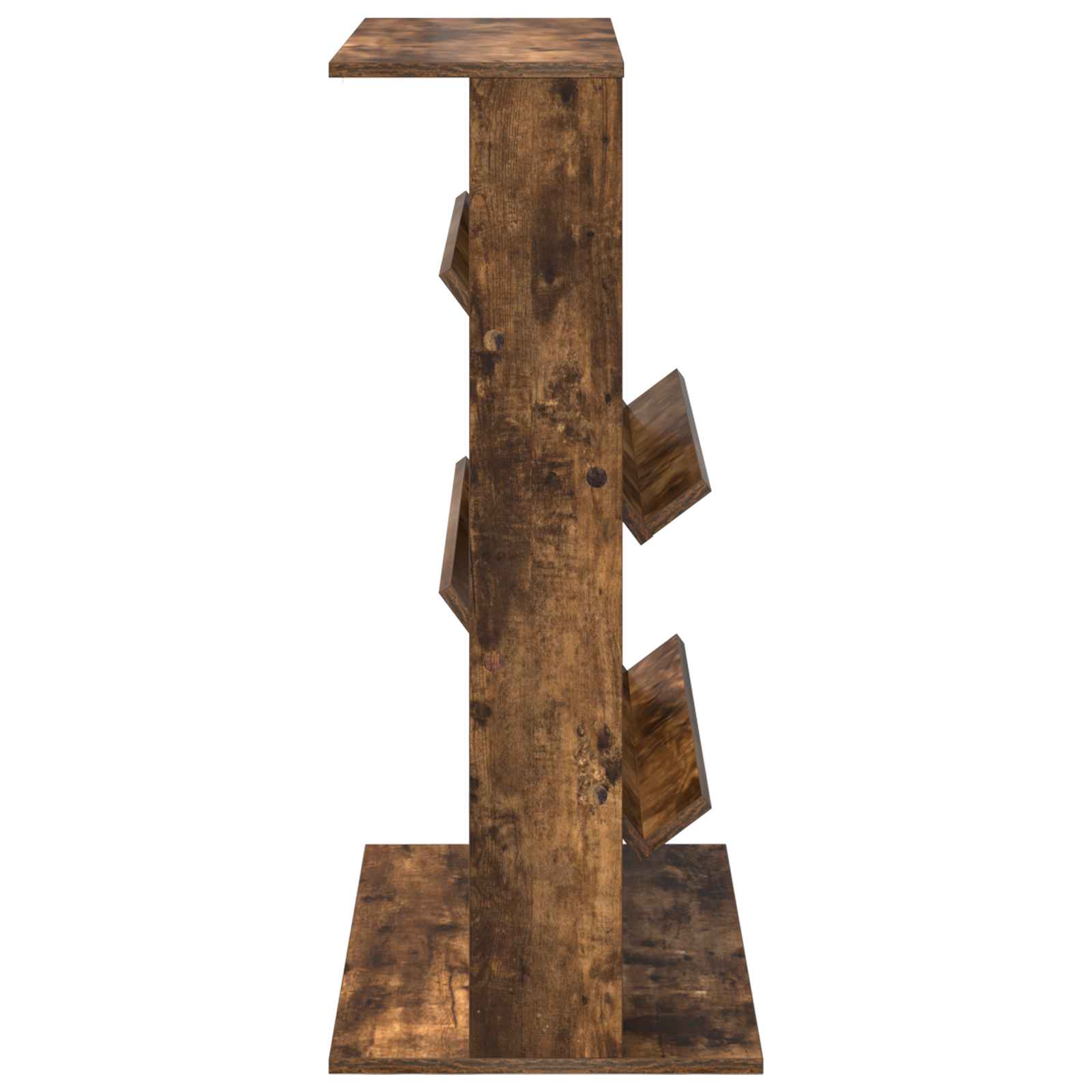 Scaffale per riviste Rovere fumé 70 x 41 x 96 cm 899539